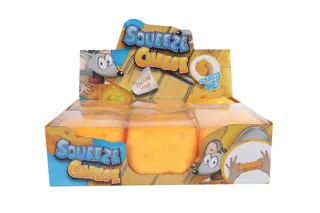 Mega Squeeze Cheese - extra grote squishy stressbal - afbeelding 3