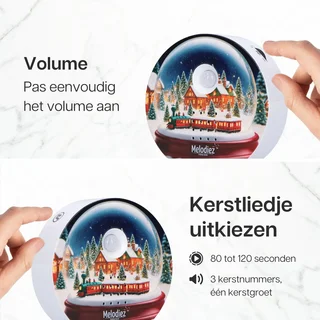 Melodiez Christmas Soundbox Sneeuwbol - afbeelding 3