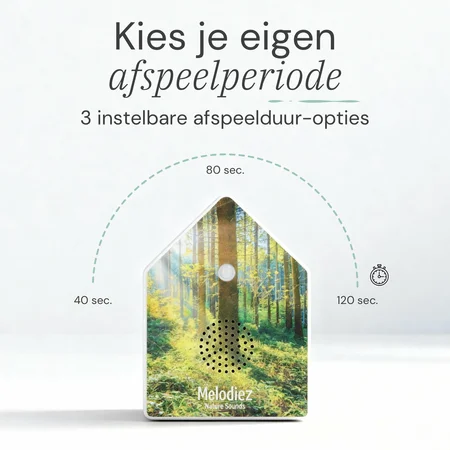 Melodiez Nature Deluxe Forest Light geluidsbox natuurgeluiden