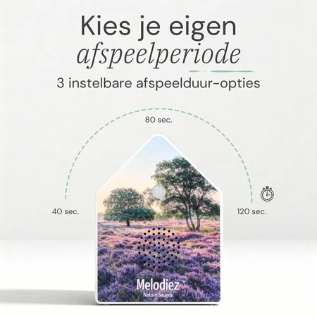 Melodiez Nature Deluxe Lavender Dawn | Geluidsbox Natuurgeluiden kopen