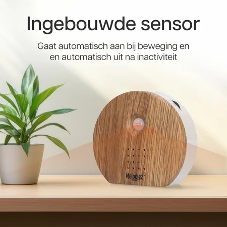 Melodiez Nature Sounds Natuurgeluiden box - Donker Hout - afbeelding 3