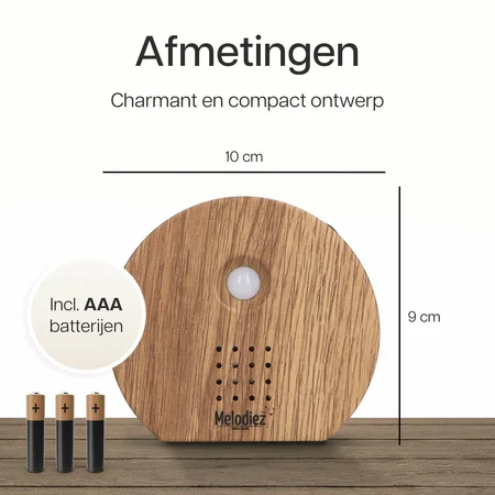 Melodiez Nature Sounds Natuurgeluiden box - Donker Hout - afbeelding 7