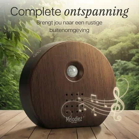 Melodiez Nature Sounds Natuurgeluiden box - Ebbenhout - afbeelding 3