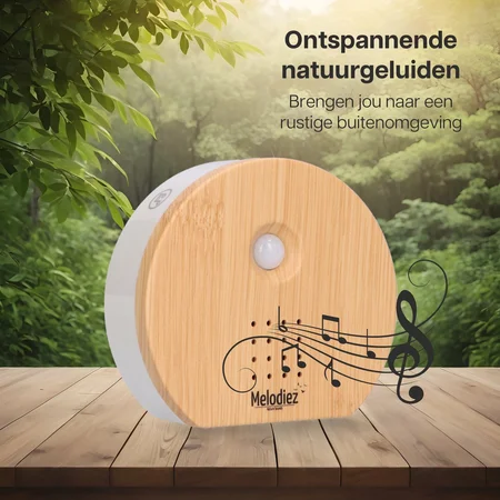 Melodiez Nature Sounds Natuurgeluiden box - Hout - afbeelding 3
