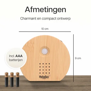 Melodiez Nature Sounds Natuurgeluiden box - Hout - afbeelding 4