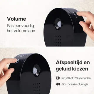 Melodiez Nature Sounds Natuurgeluiden box - Zwart - afbeelding 4