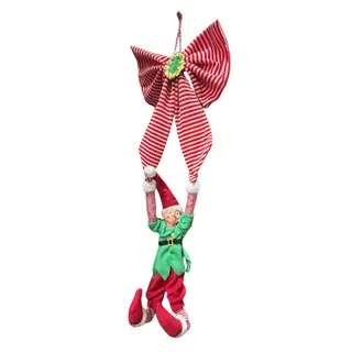 Mica Decorations Bewegende Elf met Muziek - afbeelding 1