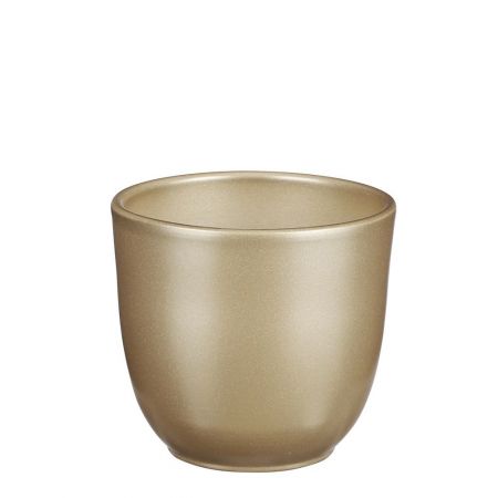 Mica Decorations Bloempot Tusca - D12H11cm - Goud