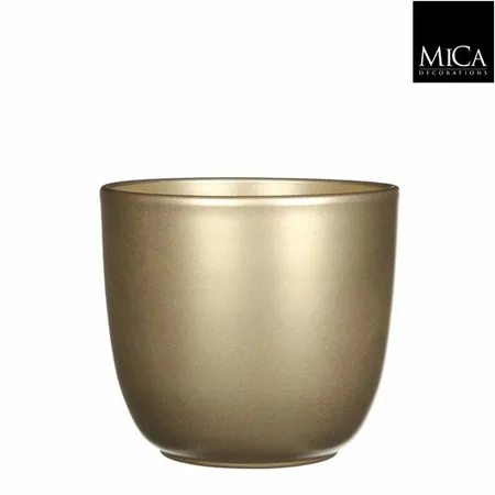 Mica Decorations Bloempot Tusca - D14,5H14cm - Goud