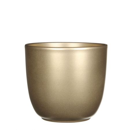 Mica Decorations Bloempot Tusca - D17H16cm - Goud