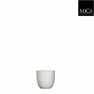 Mica Decorations Tusca Bloempot – Ø7,5 cm – Mat Wit – Keramiek – Binnenpot