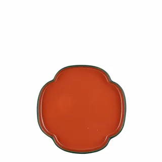 Mica Decorations Bord Firenze D16.5h2cm Terra