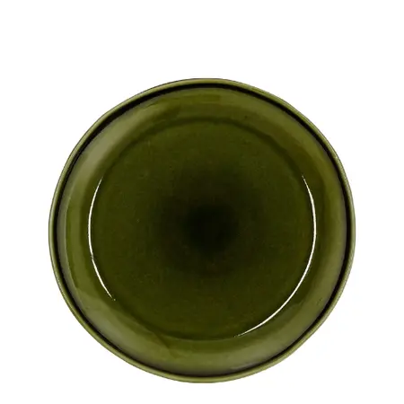 Mica Decorations Dinerbord Rhea D27.50h2cm Groen