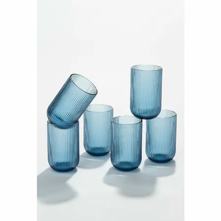 Mica Decorations Drinkglas Merlot 450 ml Blauw - afbeelding 3