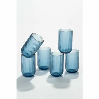 Mica Decorations Drinkglas Merlot 450 ml Blauw - afbeelding 3