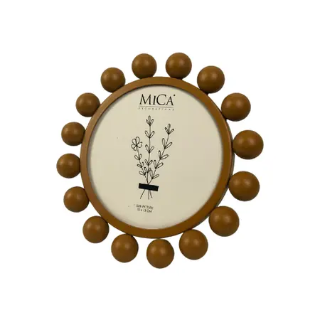 Mica Decorations Fotolijst Paolo 20x20cm Oker - afbeelding 1