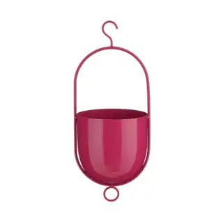 Mica Decorations Hangpot Bob 15x14x36cm - Fuchsia