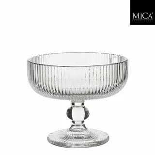 Mica Decorations IJscoupe Merlot D12h10cm Transparant - afbeelding 2