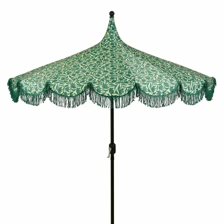 Mica Decorations Kelly Parasol Groen - H238 x Ø235cm - afbeelding 1