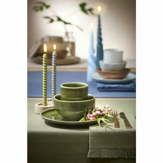 Mica Decorations Ontbijtbord Rhea D20h2cm Groen - afbeelding 3
