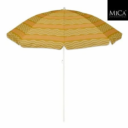 Mica Decorations Parasol Ø160xH180cm Geel