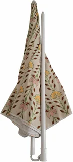 Mica Decorations Parasol Corina Ø160xH180cm Lichtgroen - afbeelding 3