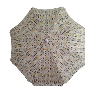 Mica Decorations Parasol Corina Ø160xH180cm Lichtgroen - afbeelding 1