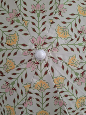 Mica Decorations Parasol Corina Ø160xH180cm Lichtgroen - afbeelding 2