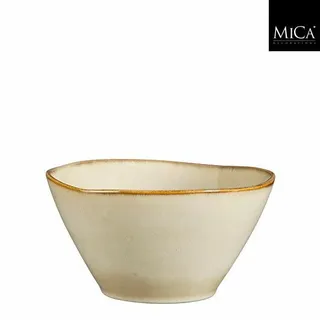 Mica Decorations Schaal Racco D18h9.50cm Beige