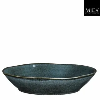 Mica Decorations Schaal Racco D28h6cm Donkergrijs