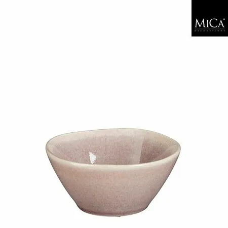 Mica Decorations Schaal Racco D8.5h4cm Paars