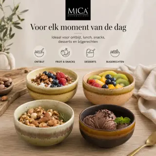 Mica Decorations Schaaltjes Brino Set van 4 stuks - afbeelding 2
