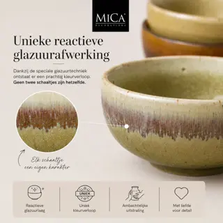 Mica Decorations Schaaltjes Brino Set van 4 stuks - afbeelding 3