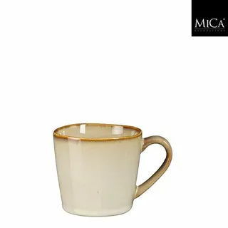 Mica Decorations Senseo Mok Racco D8.5h7.5cm Beige