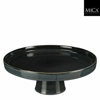 Mica Decorations Taartschaal Racco D28h11cm Donkergrijs