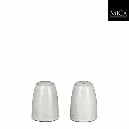 Mica Decorations Tabo Peper- en Zoutstel Grijs