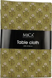 Mica Decorations Tafelkleed Darell 250x140cm Groen