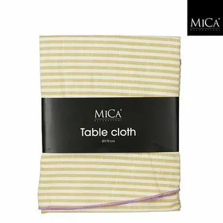 Mica Decorations Tafelkleed Rond D170 cm - Groen