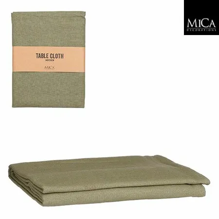 Mica Decorations Tafelkleed Villia – Groen – 250×140 cm – Katoen