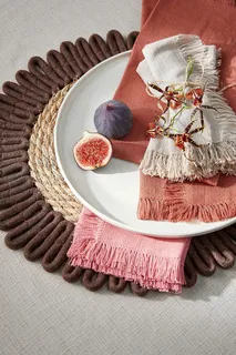 Mica Decorations Tafelkleed Villia L250b140cm Beige