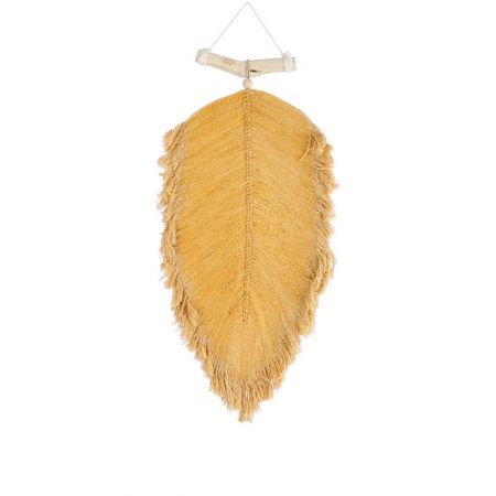 Mica Decorations Veer Hangend - L35xB2,5xH75cm - Bruin