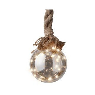 Micro-LED Bal Ø14cm - Lumineo - 30 lampjes warm wit