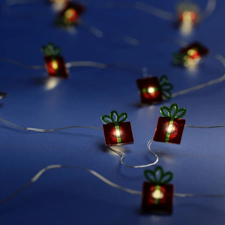 Micro LED draadverlichting zuurstok/strik/sok/kado - warm wit (assorti) - afbeelding 5