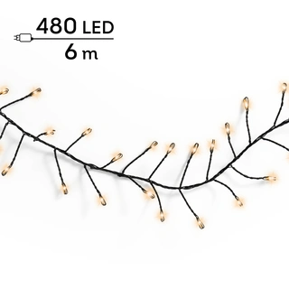 Microled Compact Twinkle - 480 LED lampjes klassiek warm - afbeelding 1