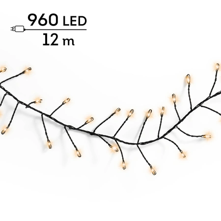 Microled Compact Twinkle - 960 LED lampjes klassiek warm