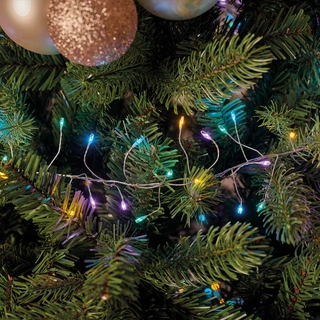 Microled Compact Twinkle - 960 LED lampjes Soft Multi Colour - afbeelding 5