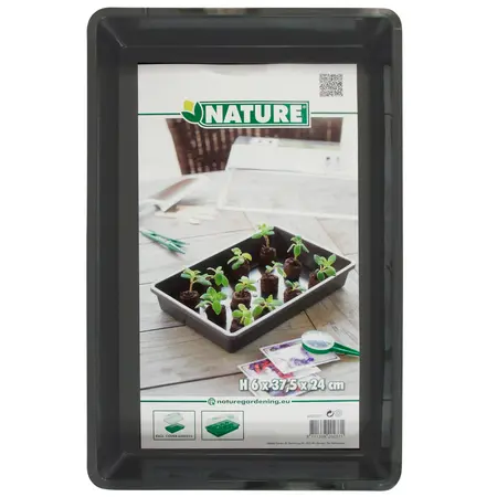 Nature Kweekbak 36x37x24cm Antraciet