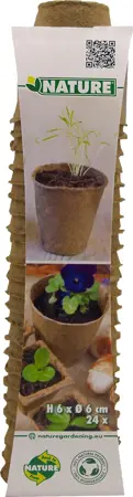 Nature Kweekpotjes Ø6cm (24 stuks)
