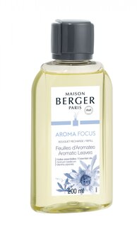 Navulling parfumverspreider 200ml Aroma Focus - Feuilles d'Aromates / Aromatic Leaves