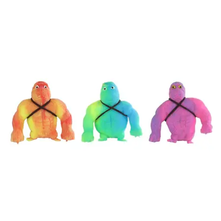 Neon Stretchgorilla 12cm - diverse varianten